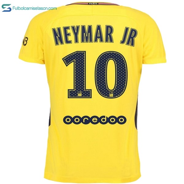 Camiseta Paris Saint Germain 2ª Neymar JR 2017/18